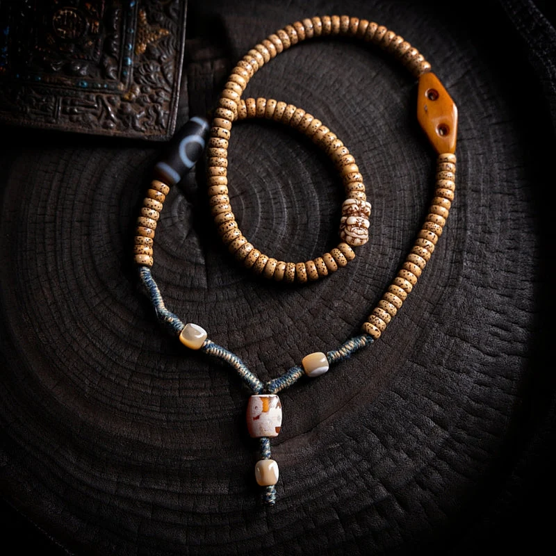 Kailash Energy Blessing Guardian Bodhi 108 Mala Beads