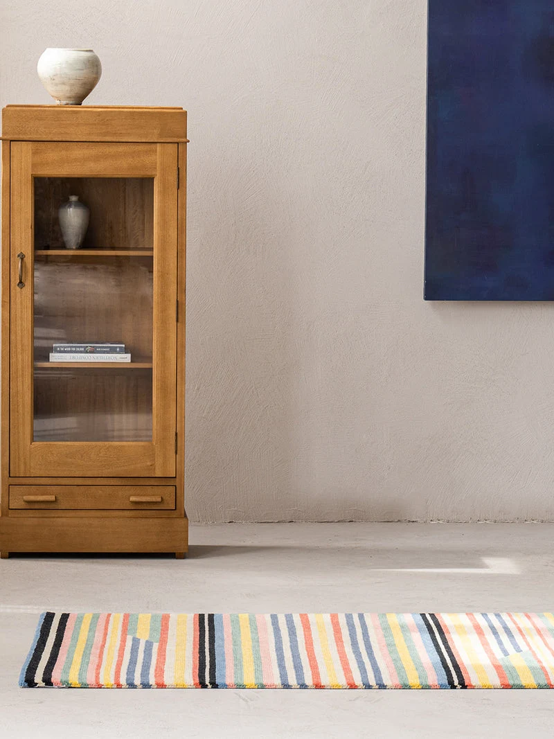 Rainbow Pangden Tibetan Wool Rug