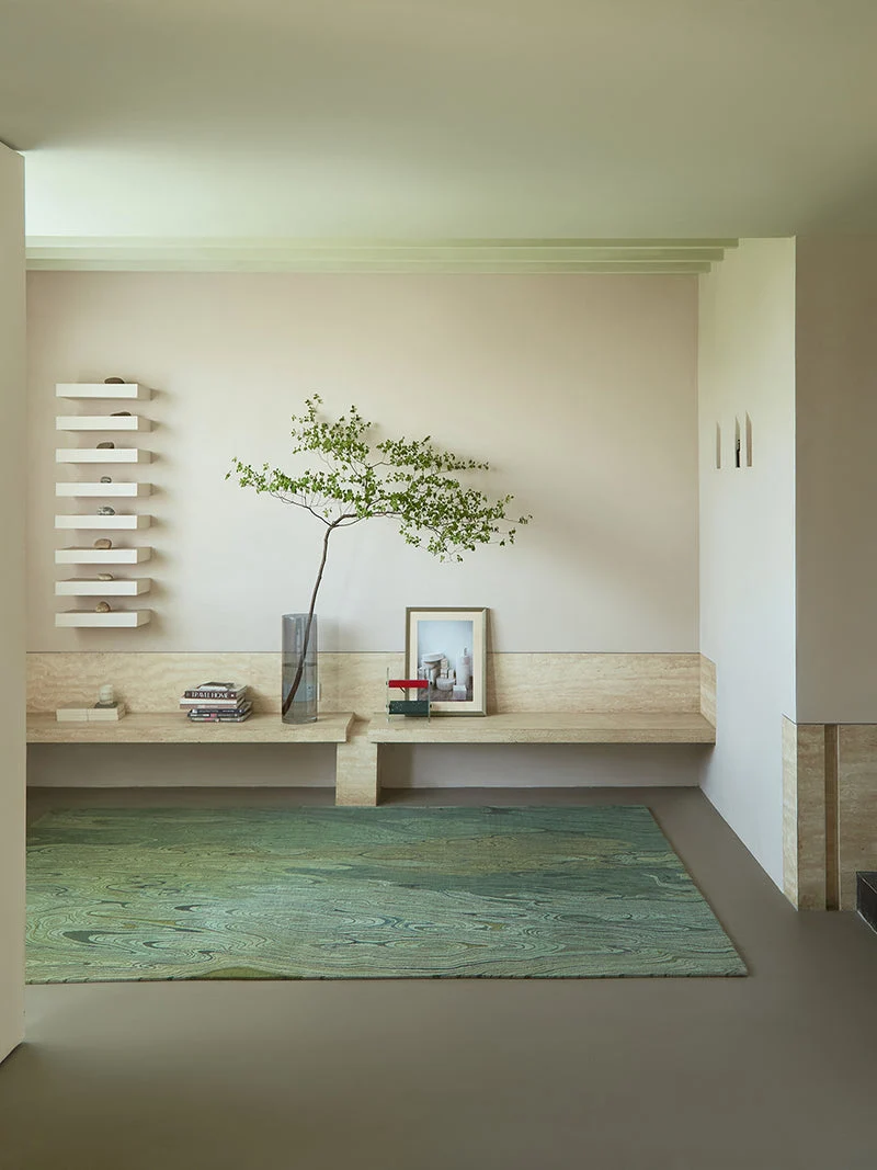 Chiyi Serene Contemplation Tibetan Wool Rug