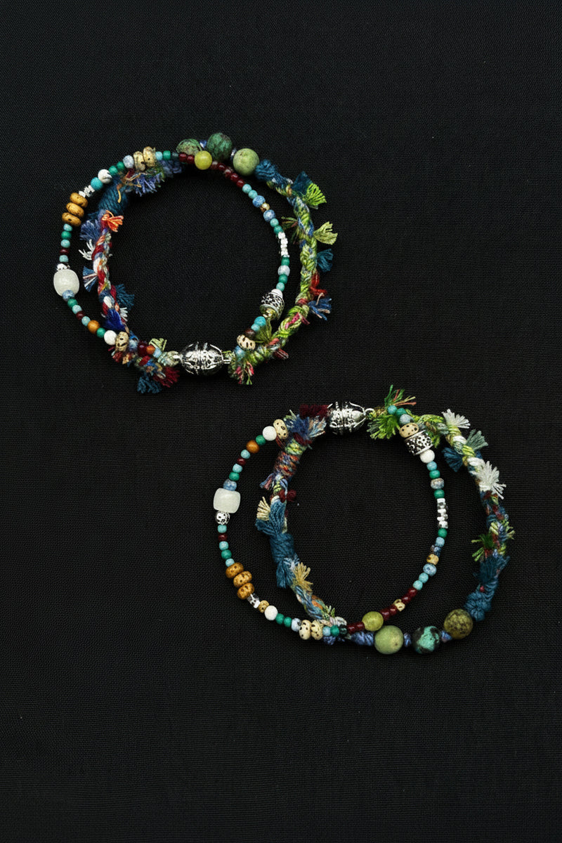 Courage Flame Woven Bracelet