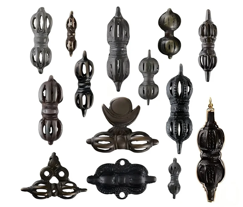 Tibetan Guardian Butterfly Phurba Thokcha Necklace