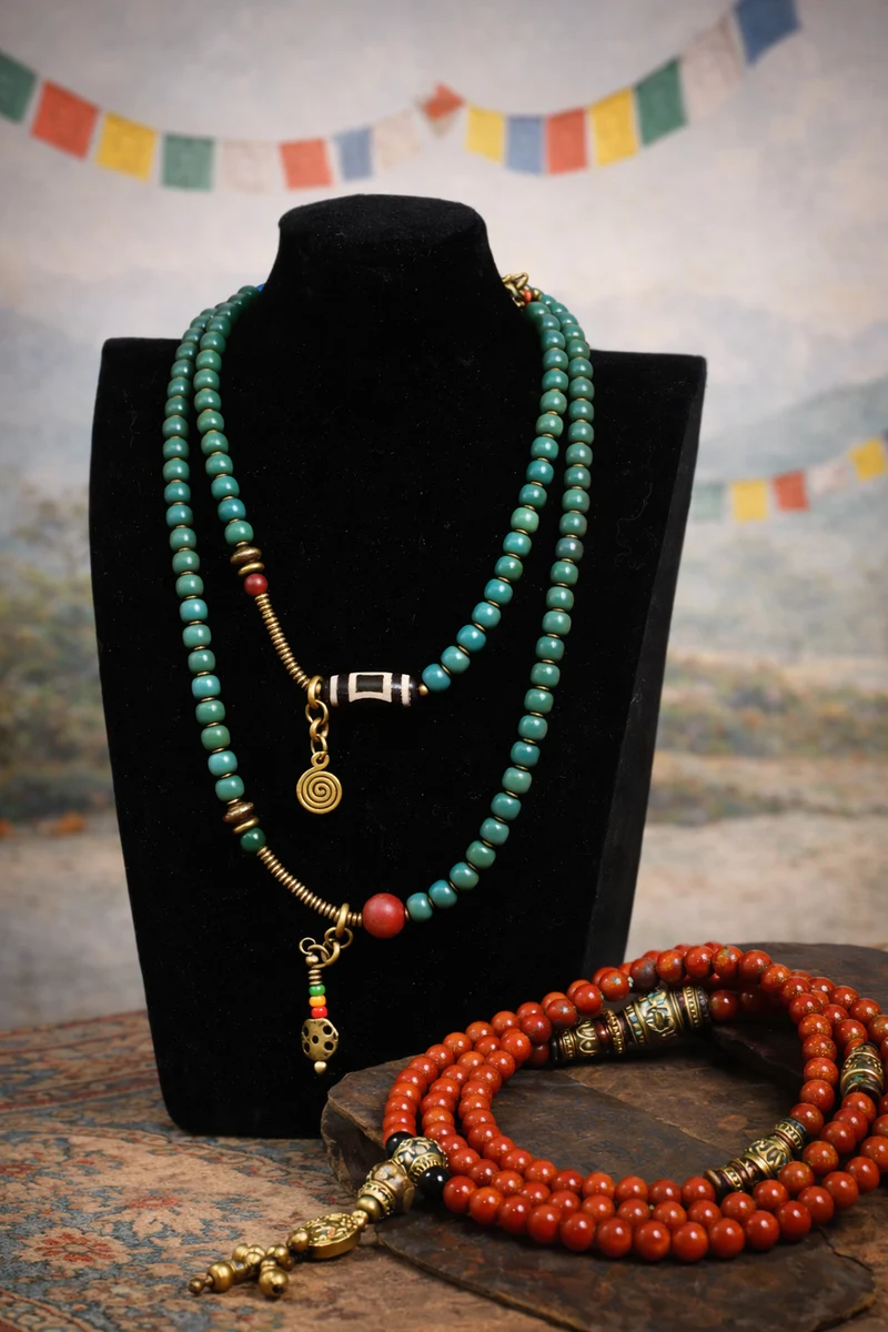 Vitality & Balance Mala Set