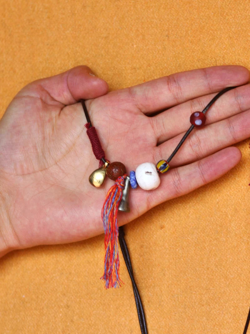 Protection Guardian Handcrafted Yak Bone Necklace