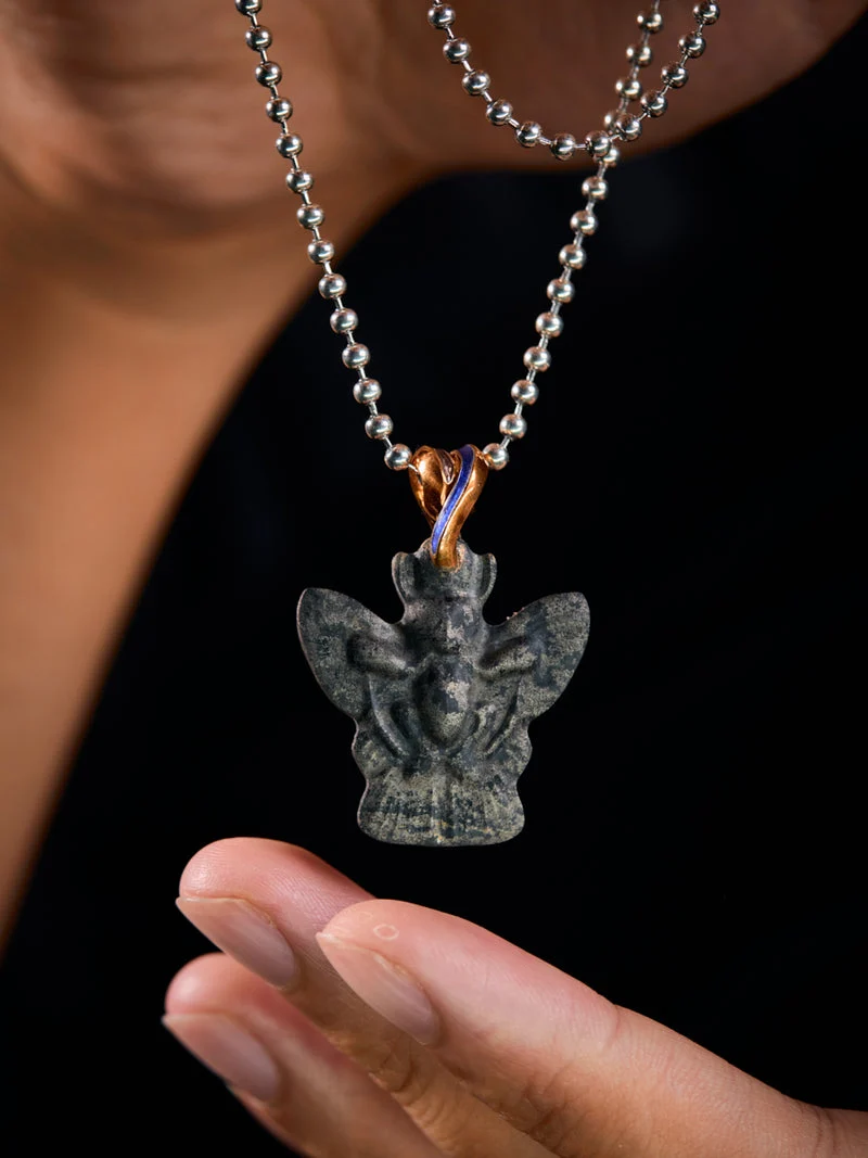 Garuda Amulet Thokcha Stone Pendant
