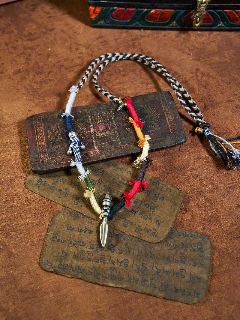 Vajra Mani Thokcha Knot Strand Necklace