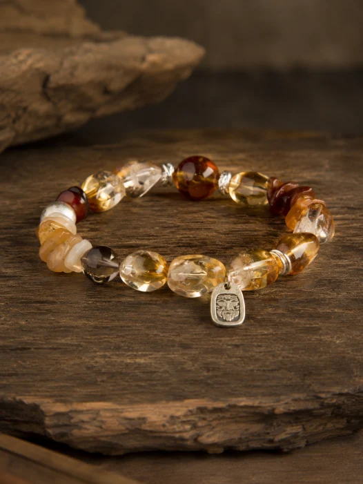 Prosperity Blessing Citrine Zakiram Bracelet