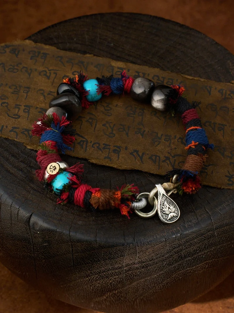 Abundance Guardian Tibetan Handwoven Bracelet